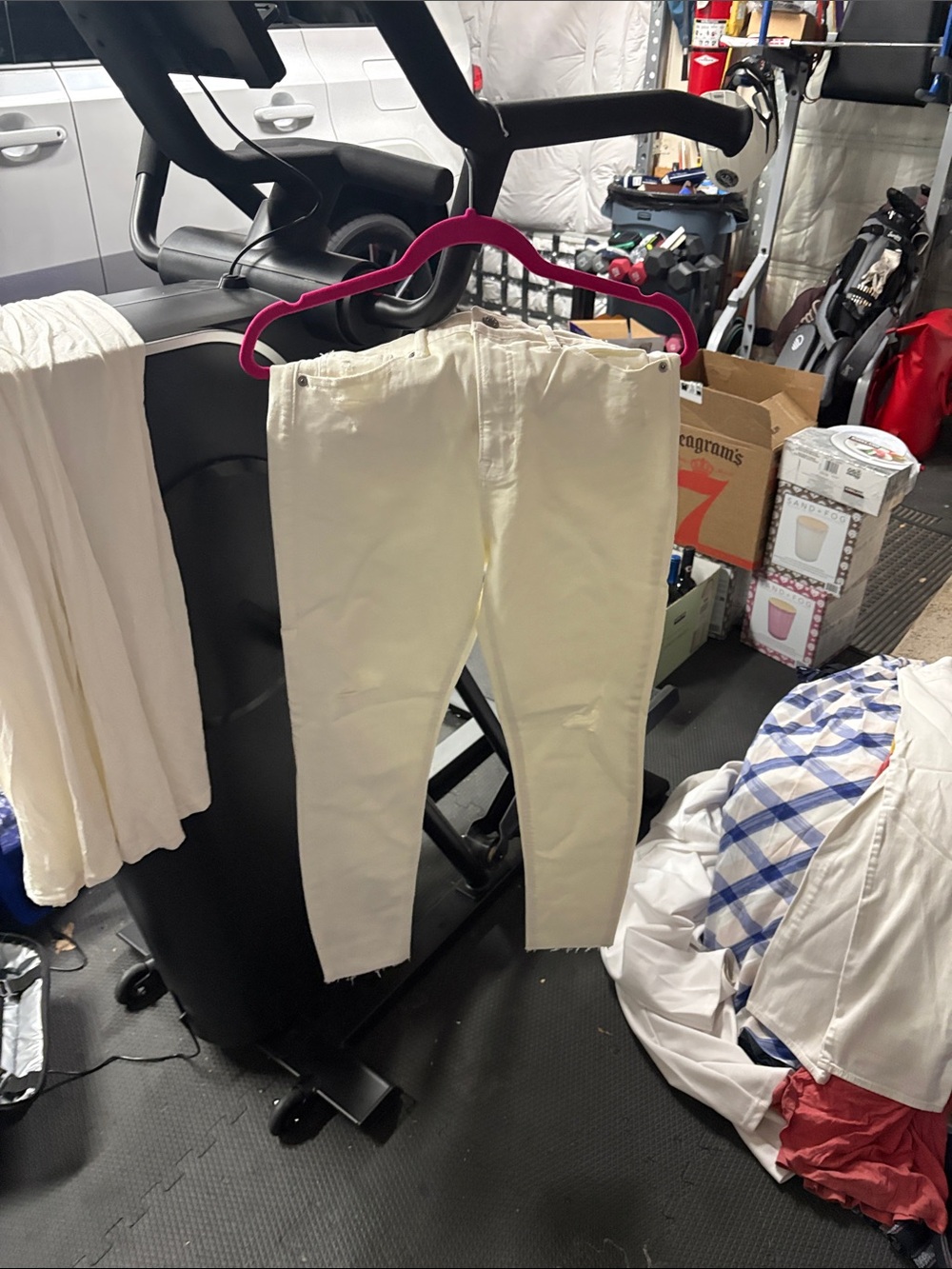 Lucky Brand Women's Cream Skinny Jeans